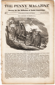 The Penny Magazine articles from 1832